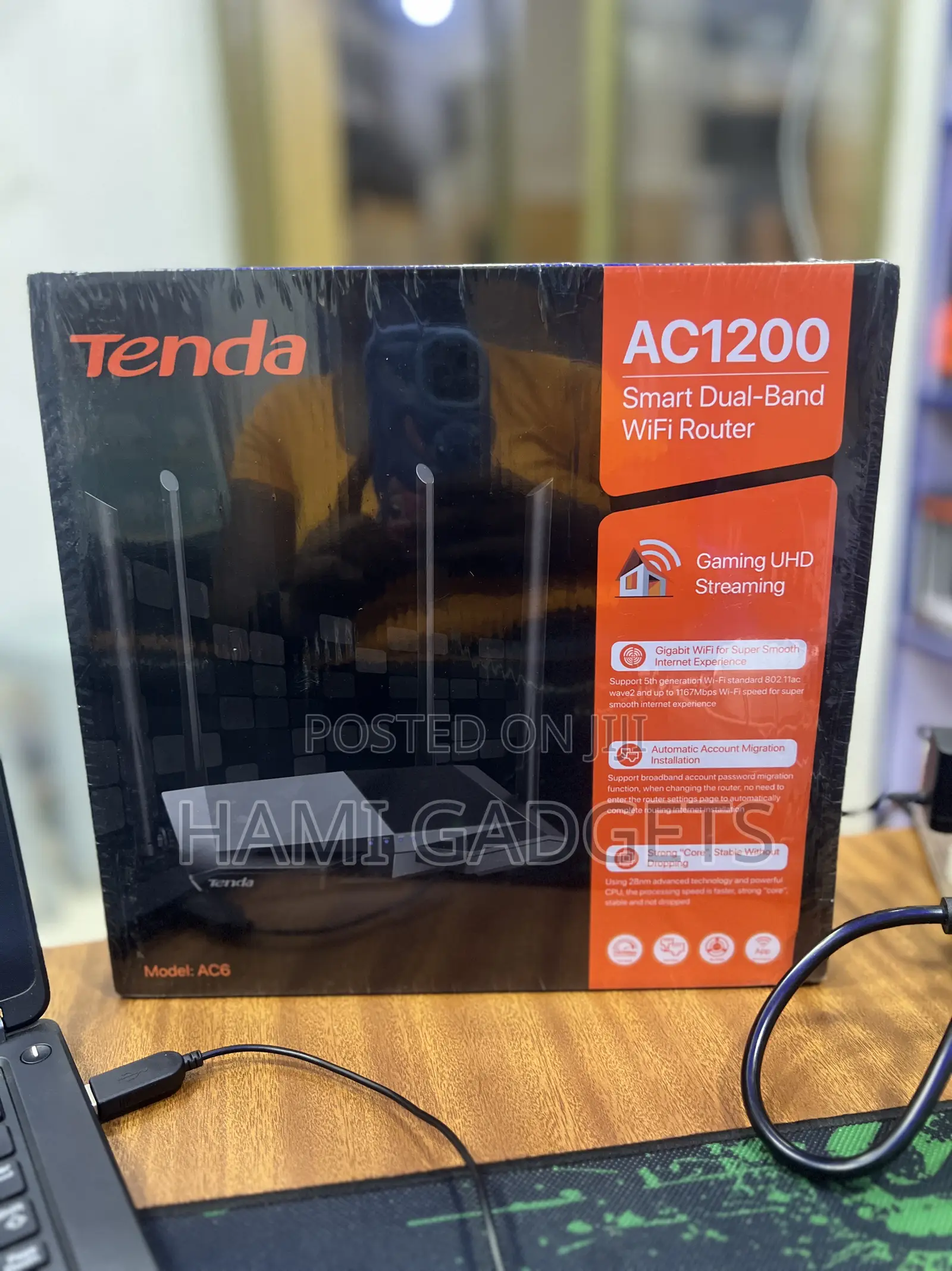 Tenda Ac1200 Dual Band Wifi Router Ac6