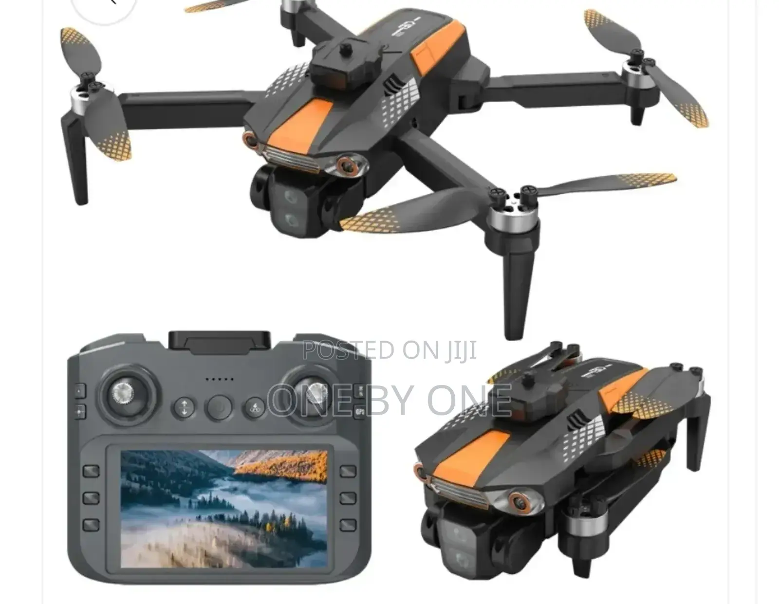 5g Wifi GPS Brushless Camera Drone With 4.5 Inch Screen Controller.