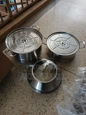 36cm Original 3-Tier Stainless Steel Steamer Pot(Non Electric)