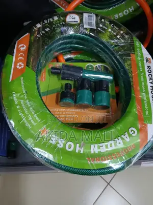 10mtr 1⁄2" PVC Reinforced Hose Pipe WTH Connector Presure Nozzle Kit
