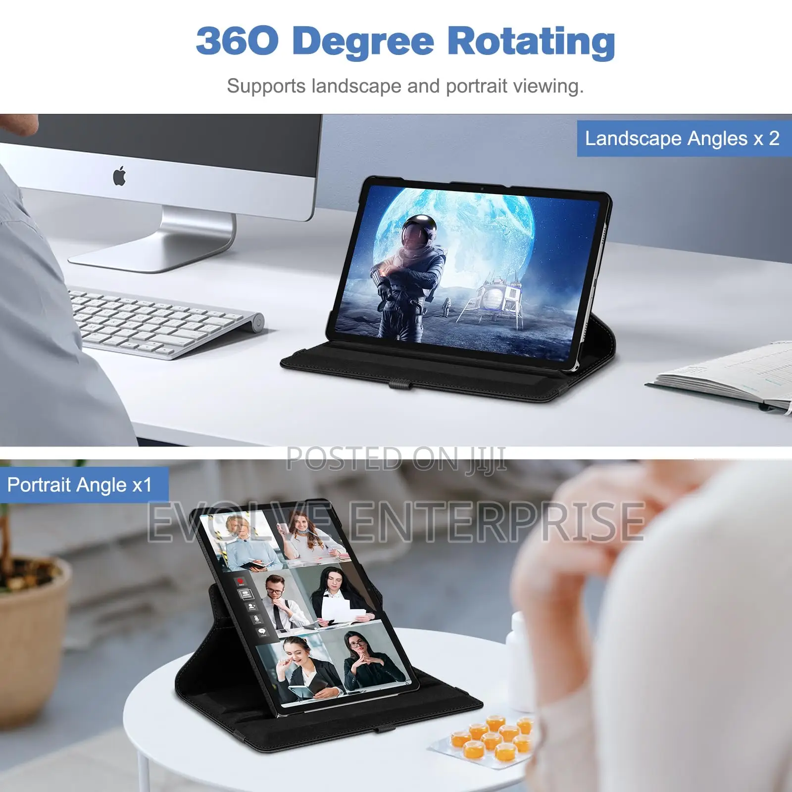 Fintie Rotating Case for Samsung Galaxy Tab A9 Plus/A9+ 5g 11 Inch