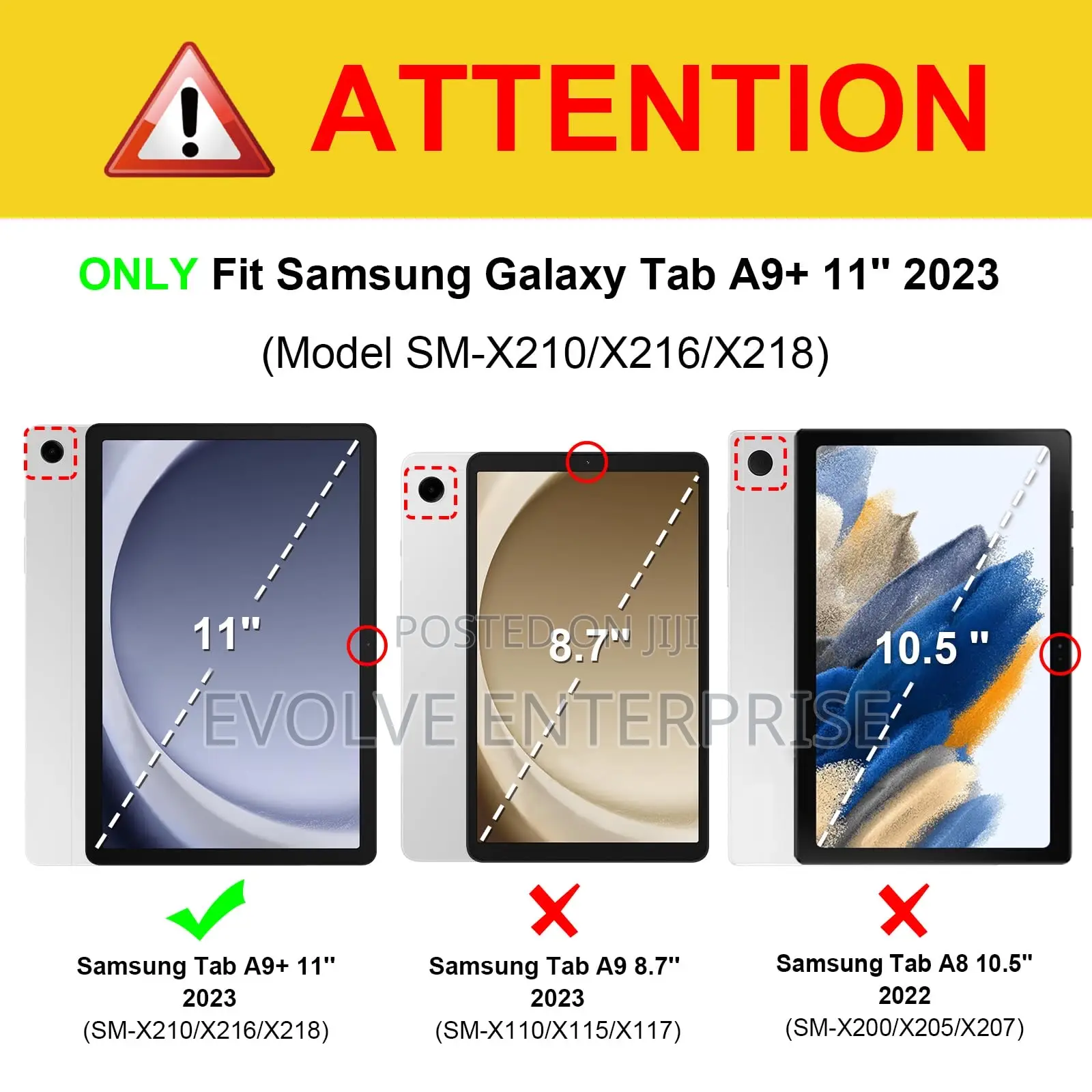 Fintie Rotating Case for Samsung Galaxy Tab A9 Plus/A9+ 5g 11 Inch