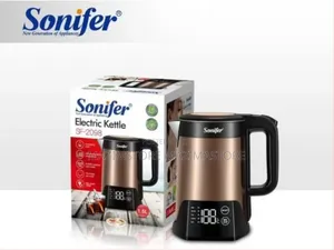 Sonifer Digital Electric Kettle 1.5l -Black/Brown