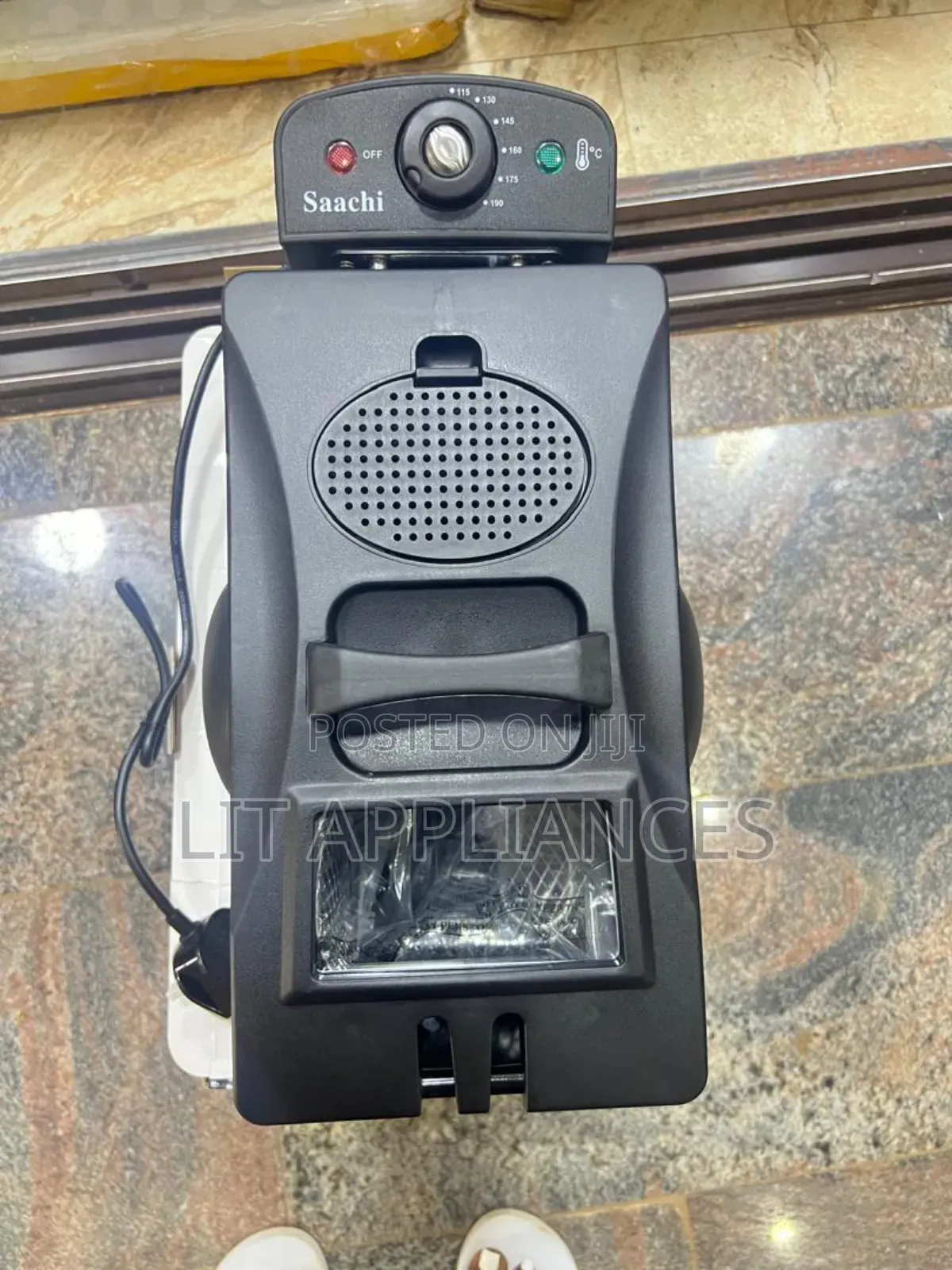 Sachi Single Deep Fryer 3l , Very Strong, Stainless Steel,2000w