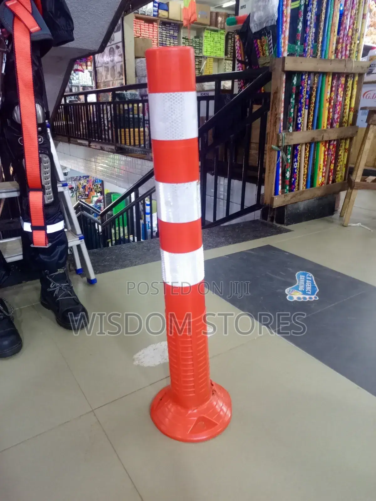 Traffic Safety Post.