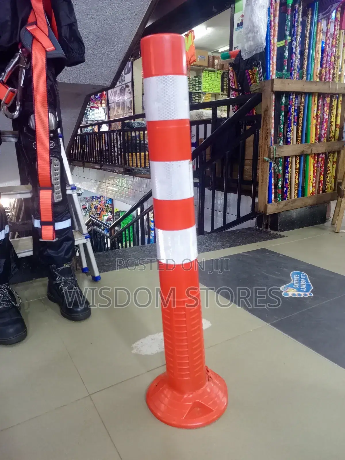 Traffic Safety Post.