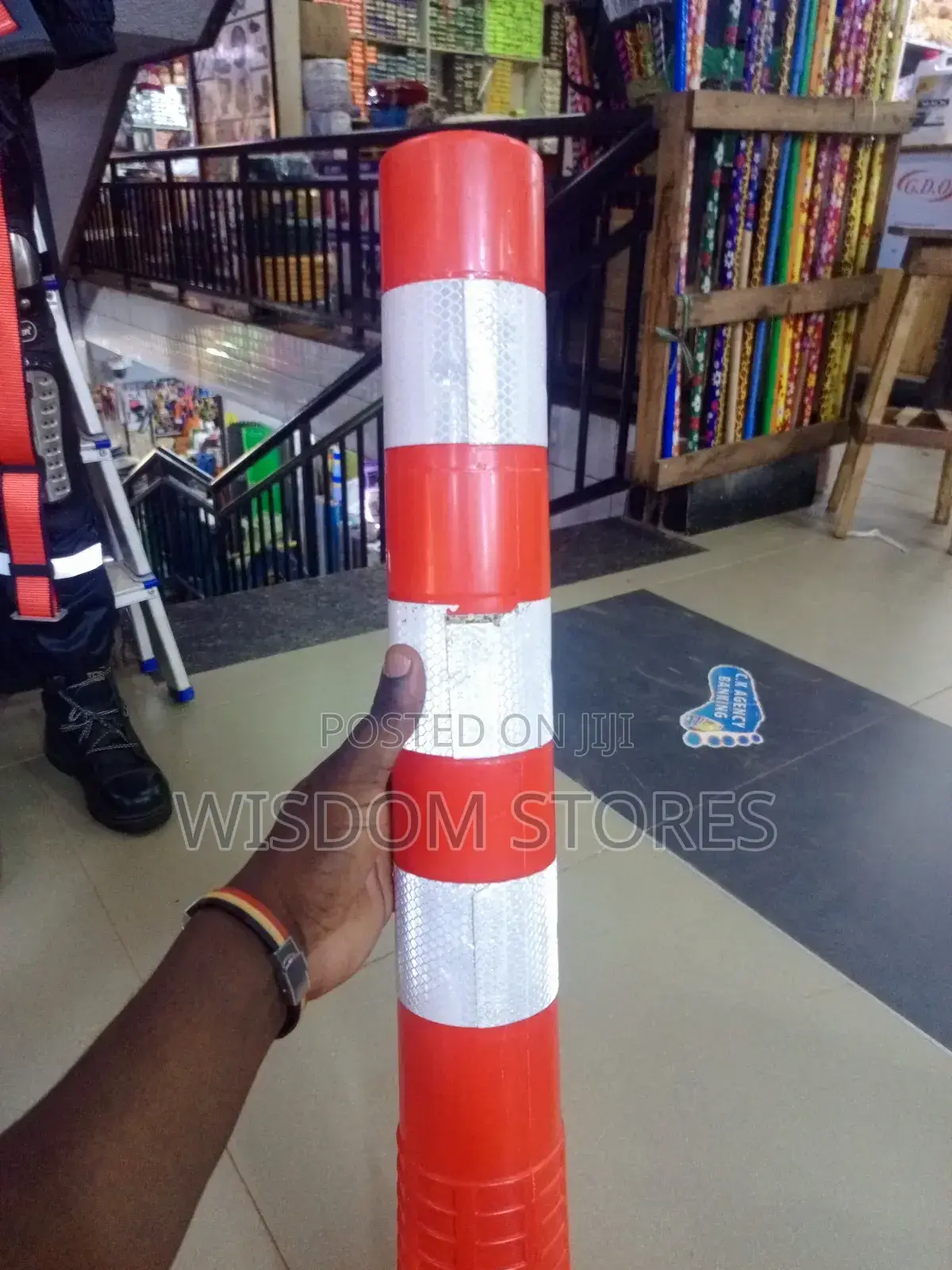 Traffic Safety Post.