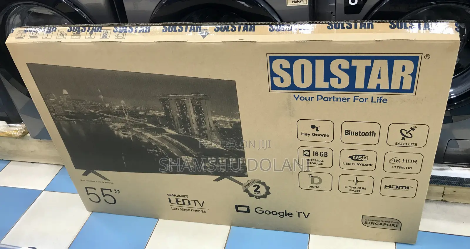 Solstar 55” Smart Television