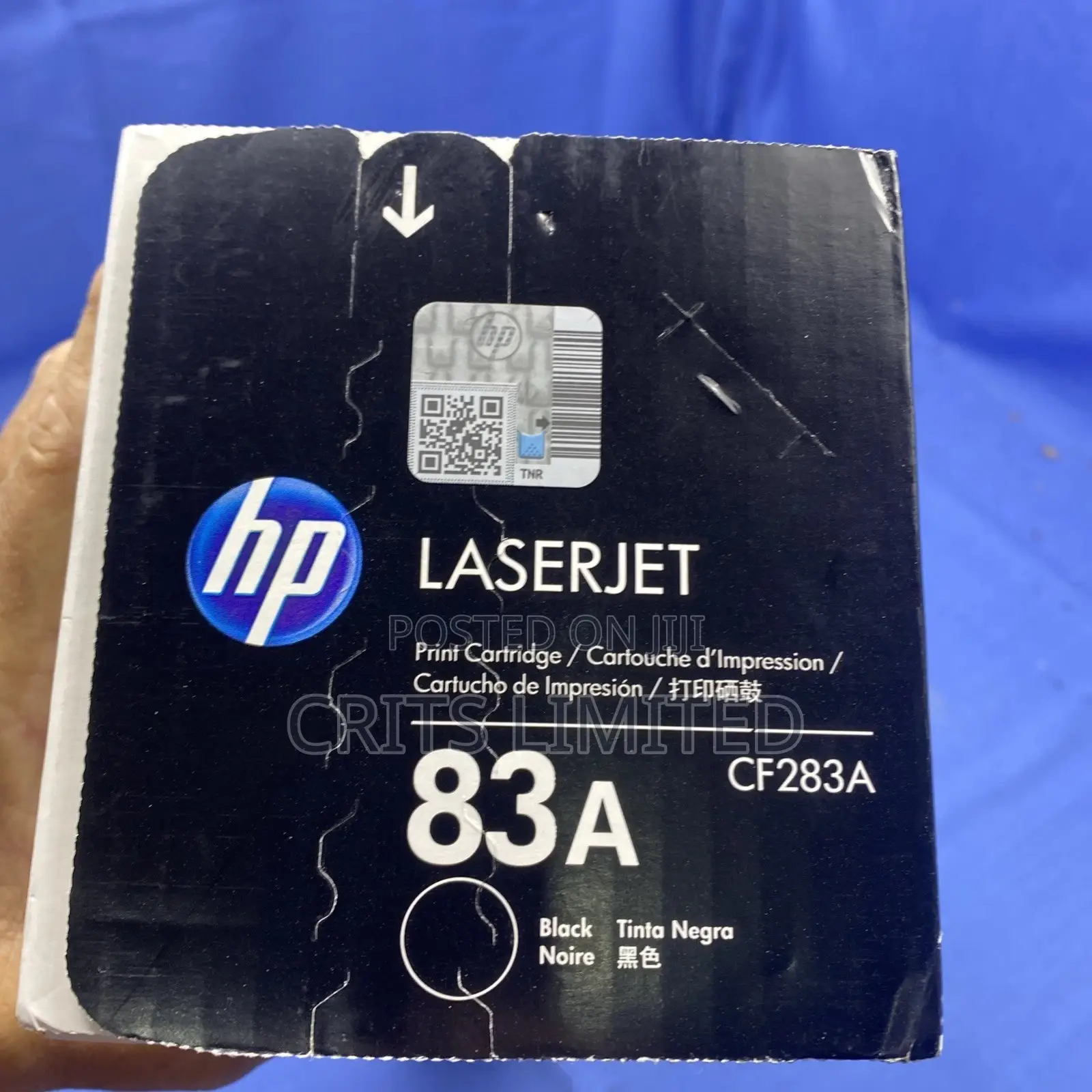 Hp Genuine 83a (Cf283a) Toner Cartridge