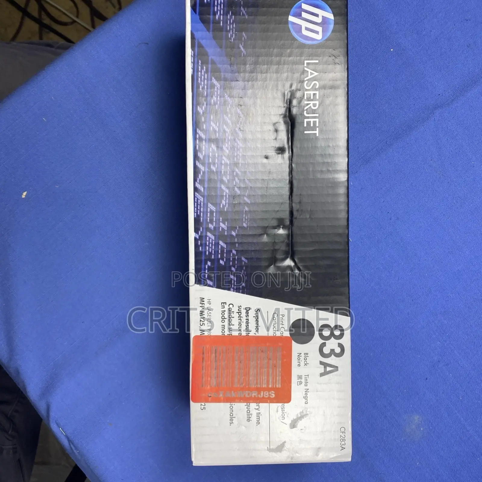 Hp Genuine 83a (Cf283a) Toner Cartridge