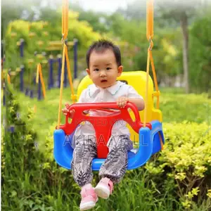 Safety Swing Indoor Adjustable Bucket Baby Swing Seat With Seat Belt