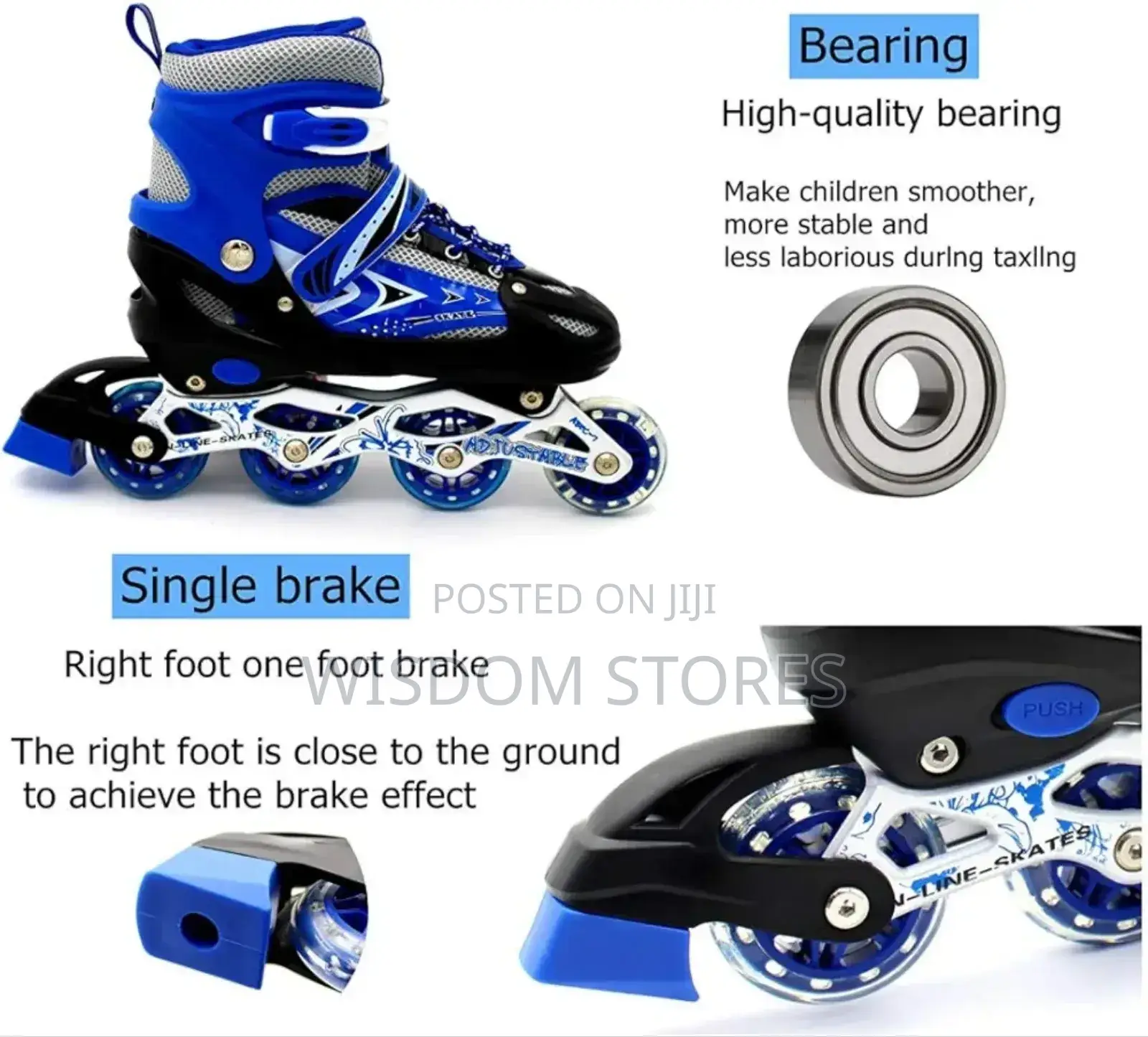 Adjustable Roller Skate Shoes