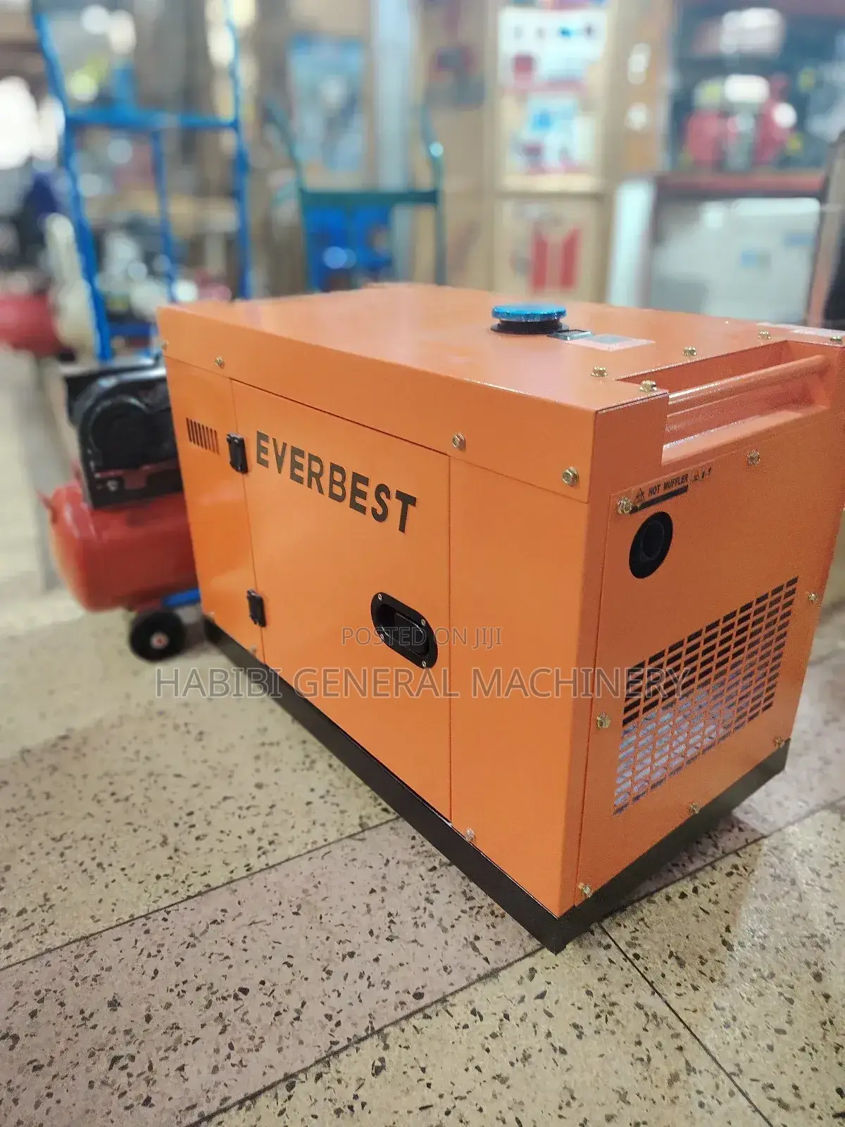 Diesel Everbest 7.5kva Generator (Orange)