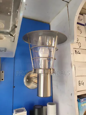 Metalic Silver Wall Light