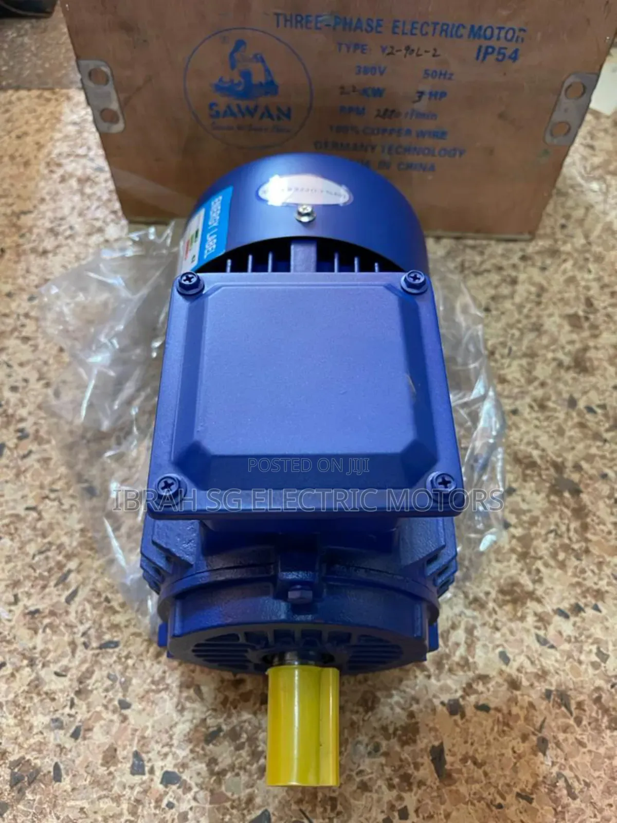 Three Phase 3hp High Speed Motor Available
