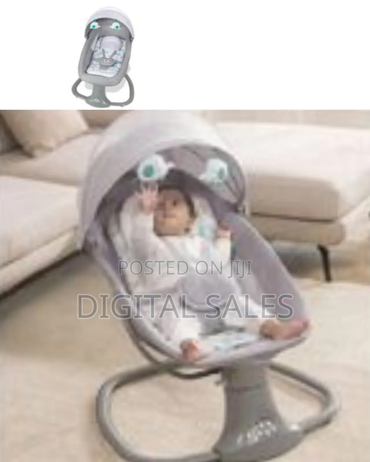 3 in 1 Electric Baby Child Rockin Chair Baby Cradle Swing Bassinest