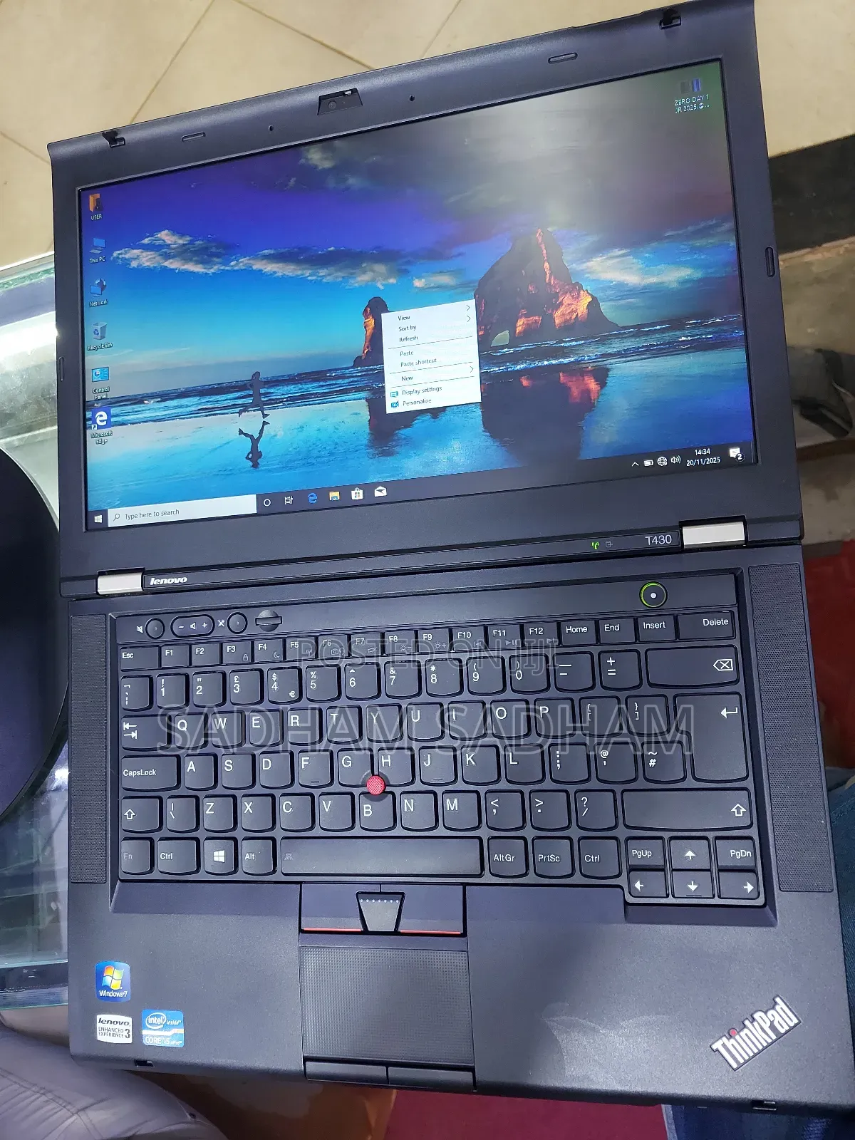 Laptop Lenovo ThinkPad X230 8GB Intel Core I5 HDD 500GB