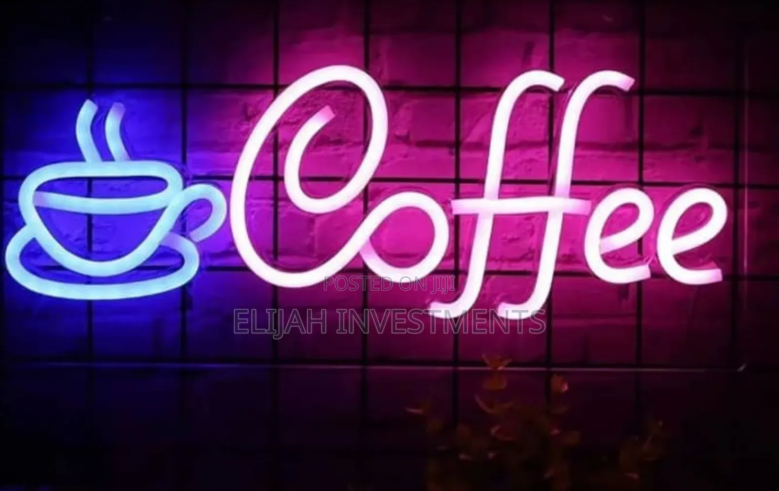 Coffee Cup Led Neon Light Sign