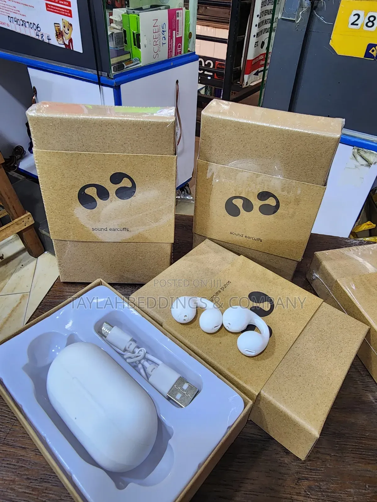 Open Ear Wireless Clip Earbuds: TWS Sport Earbuds