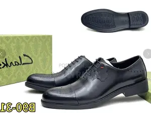Original Men’S Black Clarks Formal/Gentle Office Shoes