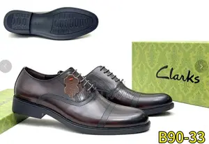 Men’S Coffee Brown Clarks Formal/Gentle Oxford Shoes
