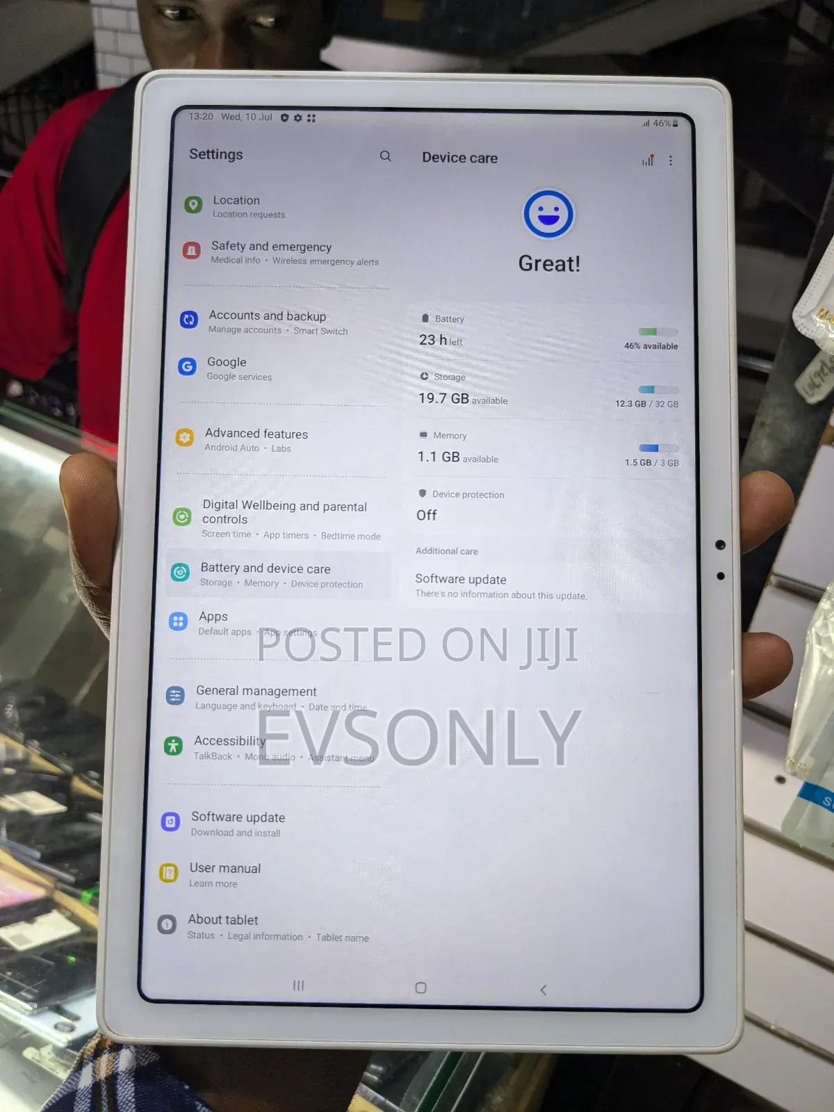 Samsung Galaxy Tab A7 10.4 (2020) 32 GB Silver