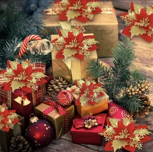 Christmas Tree Decoration/Beautiful Christmas Flowers Home Decoration