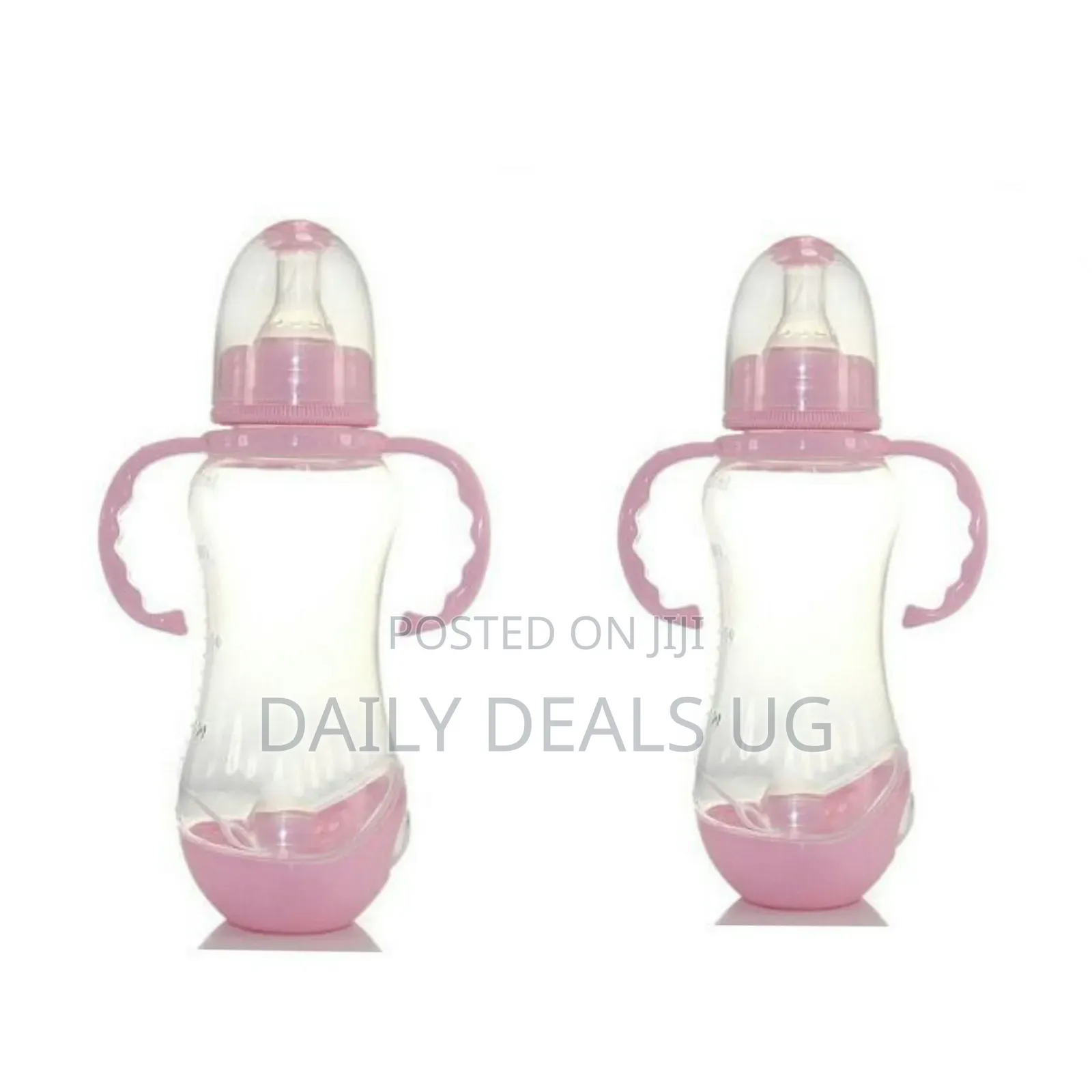 280ml Applebear Milk Baby Feeding Bottle-Pink