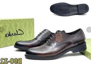 New Super Classic Men’S Brown Clarks Formal Gentle Leather Shoes