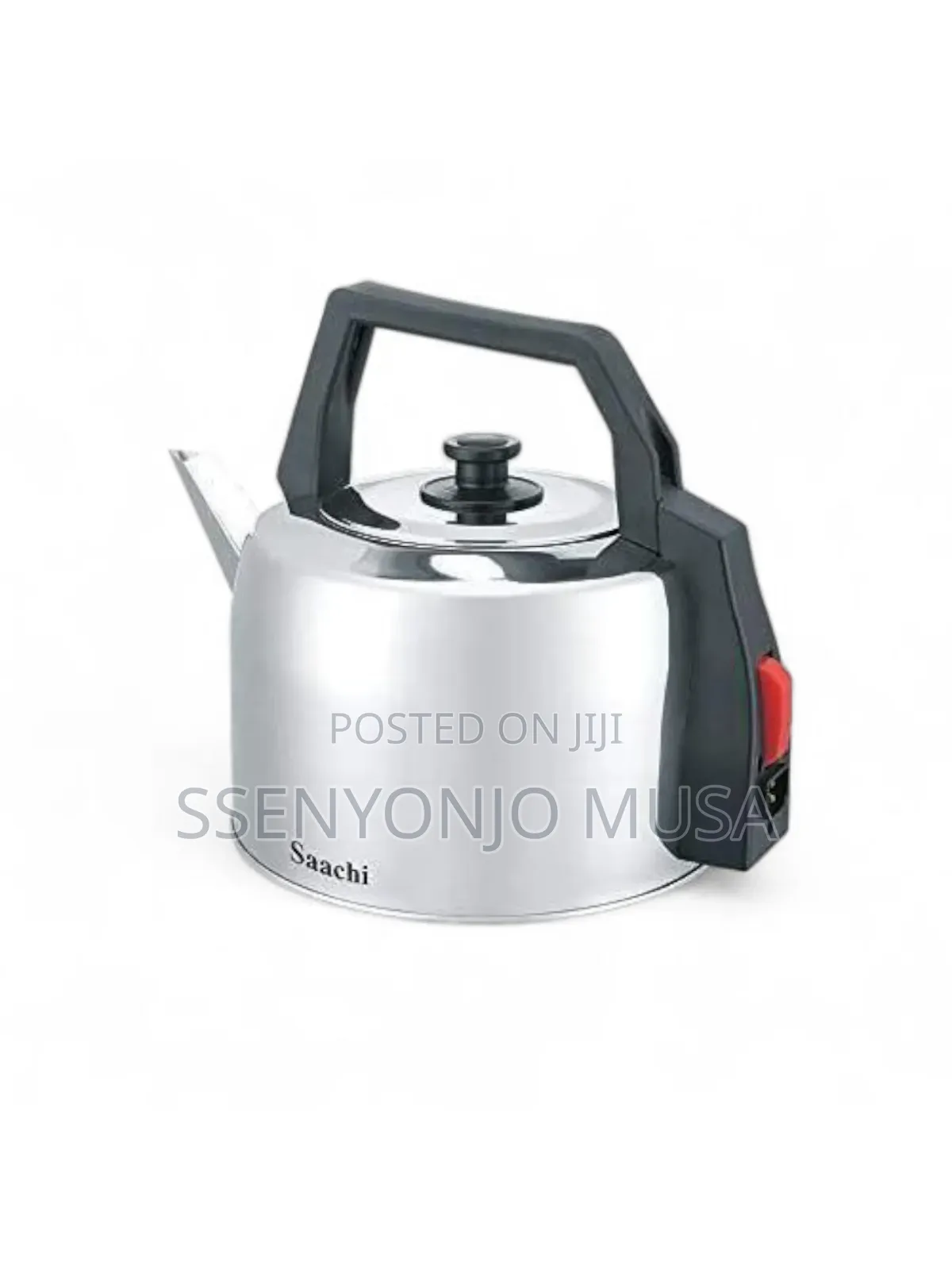 Saachi Mk-7743 3l Electric Kettle-Rapid Boil-Stainless Steel