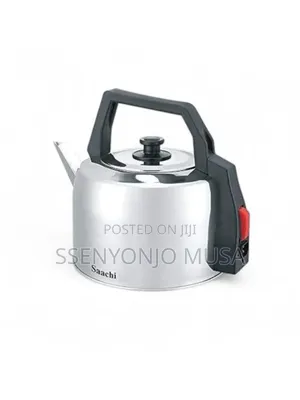 Saachi Mk-7743 3l Electric Kettle-Rapid Boil-Stainless Steel