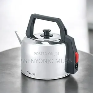 Saachi Mk-7743 3l Electric Kettle-Rapid Boil-Stainless Steel