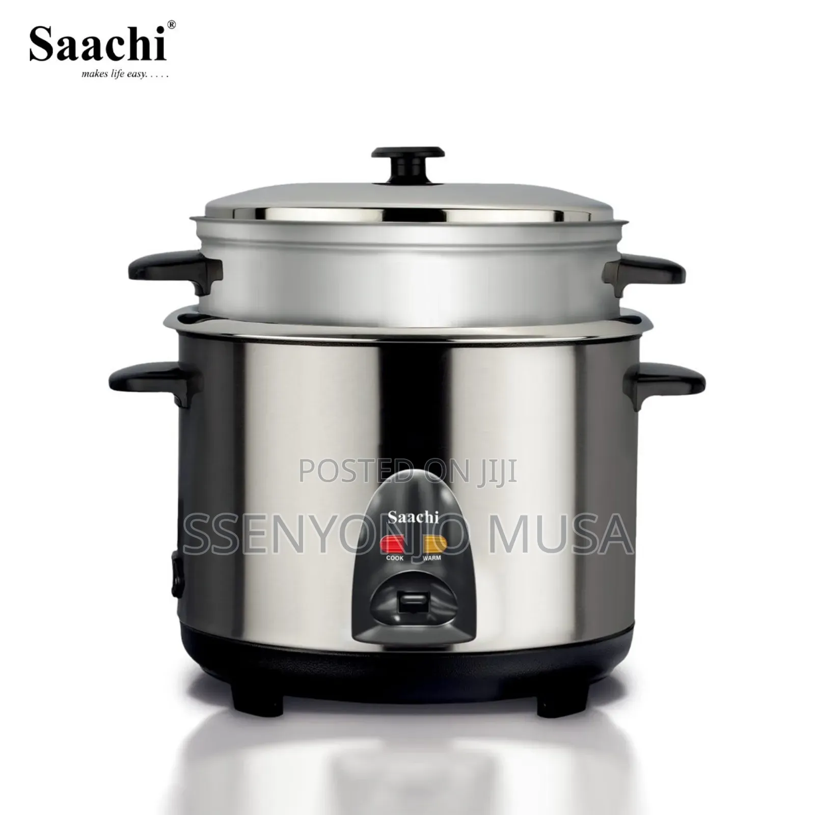 Saachi Nl-Rc-5181 2.8l Rice Cooker With Steamer - 1000w-