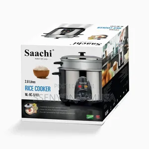 Saachi Nl-Rc-5181 2.8l Rice Cooker With Steamer - 1000w-