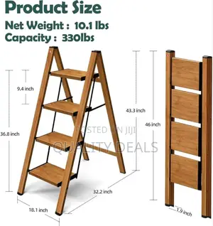 Mini Portable 4 Step Foldable Ladder