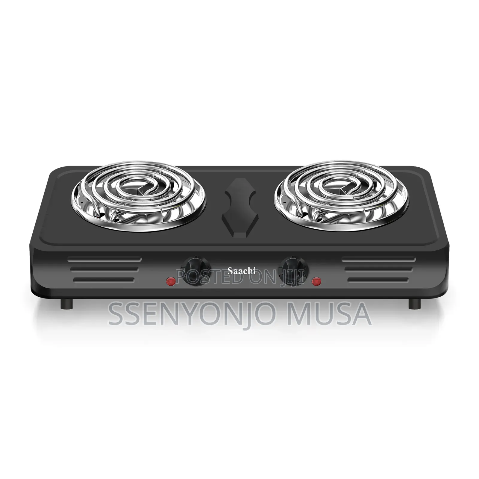 Saachi Nl-Hp-6224 Double Hot Plate - 2500w, Adjustable-