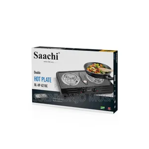 Saachi Nl-Hp-6224 Double Hot Plate - 2500w, Adjustable-
