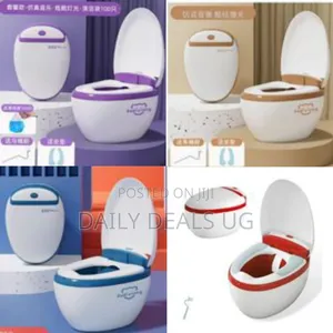 Babies Soft Seat Toilet Trainer, Baby Potty Seat Kit With Lid