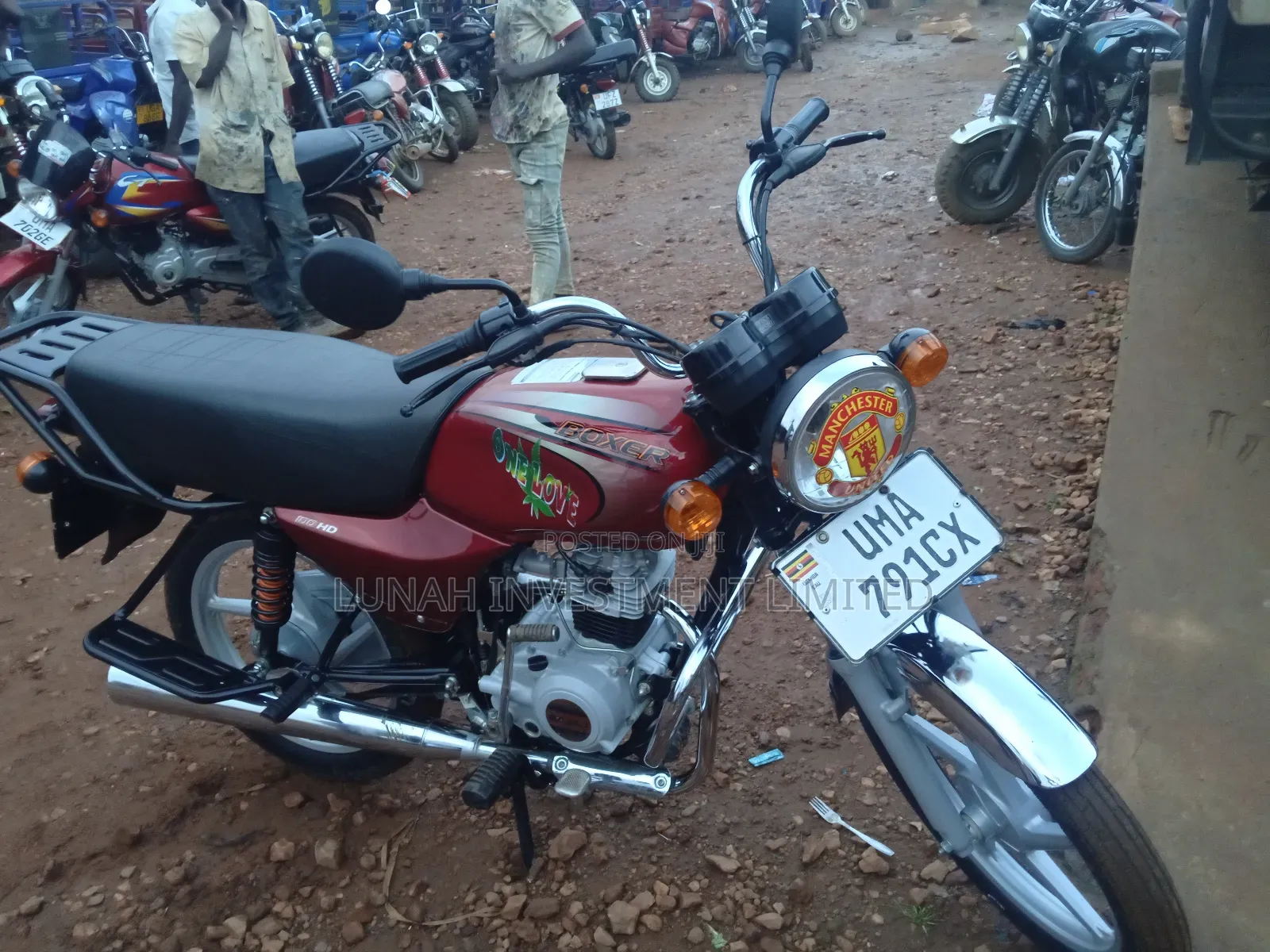 Bajaj Boxer 100 2024 Red