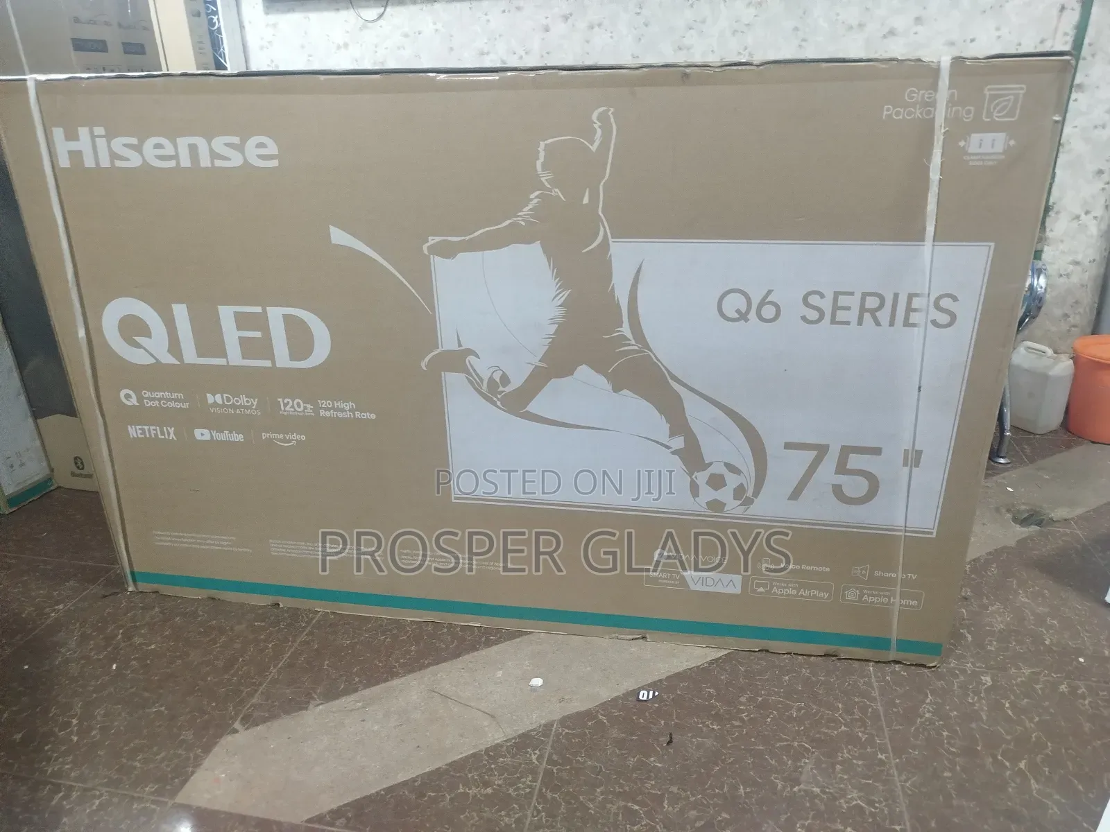 Hisense 75 Qled Smart Digital A6 Series
