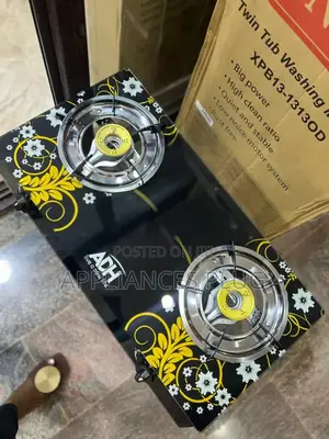 Adh Double Gas Burner,Auto Ignition,Strong Glass, Etc