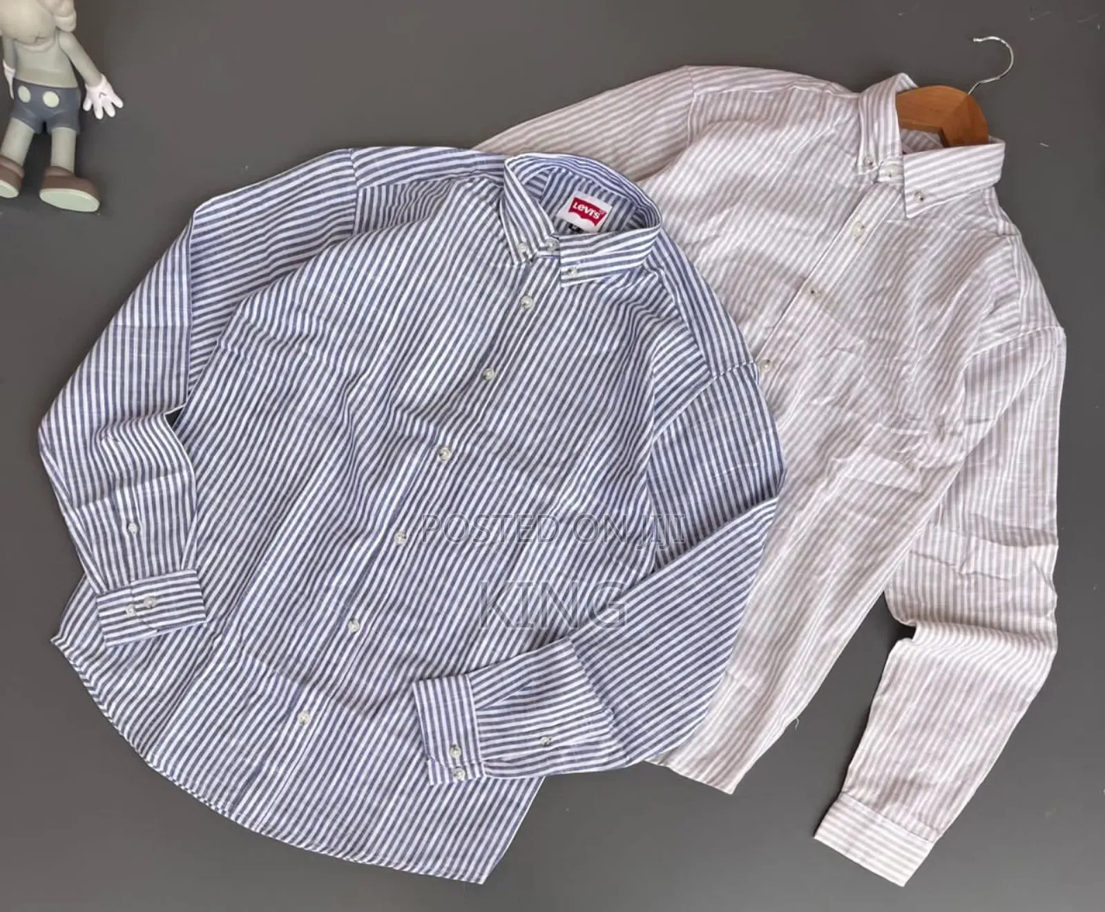 Potent Striped Linen Shirts