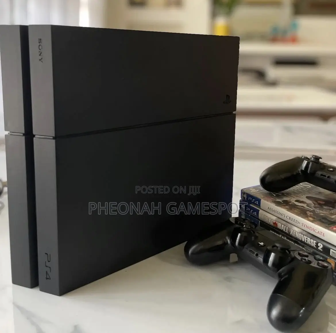 Ps4 Console, 2 Controllers and 12 Games, Quick Start and Smooth Fun.