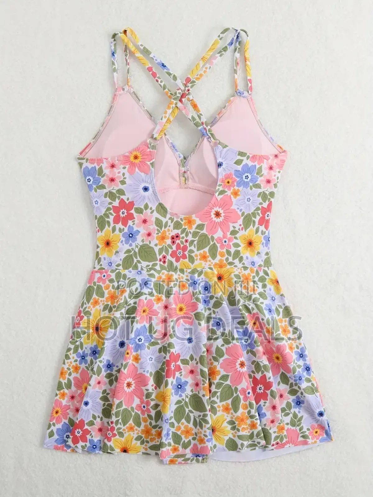 Girls Cute Children One Piece Swimsuit 3 To 6 Years - Multicolor