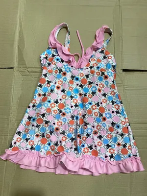 Girls Cute Children One Piece Swimsuit 3 To 6 Years - Multicolor