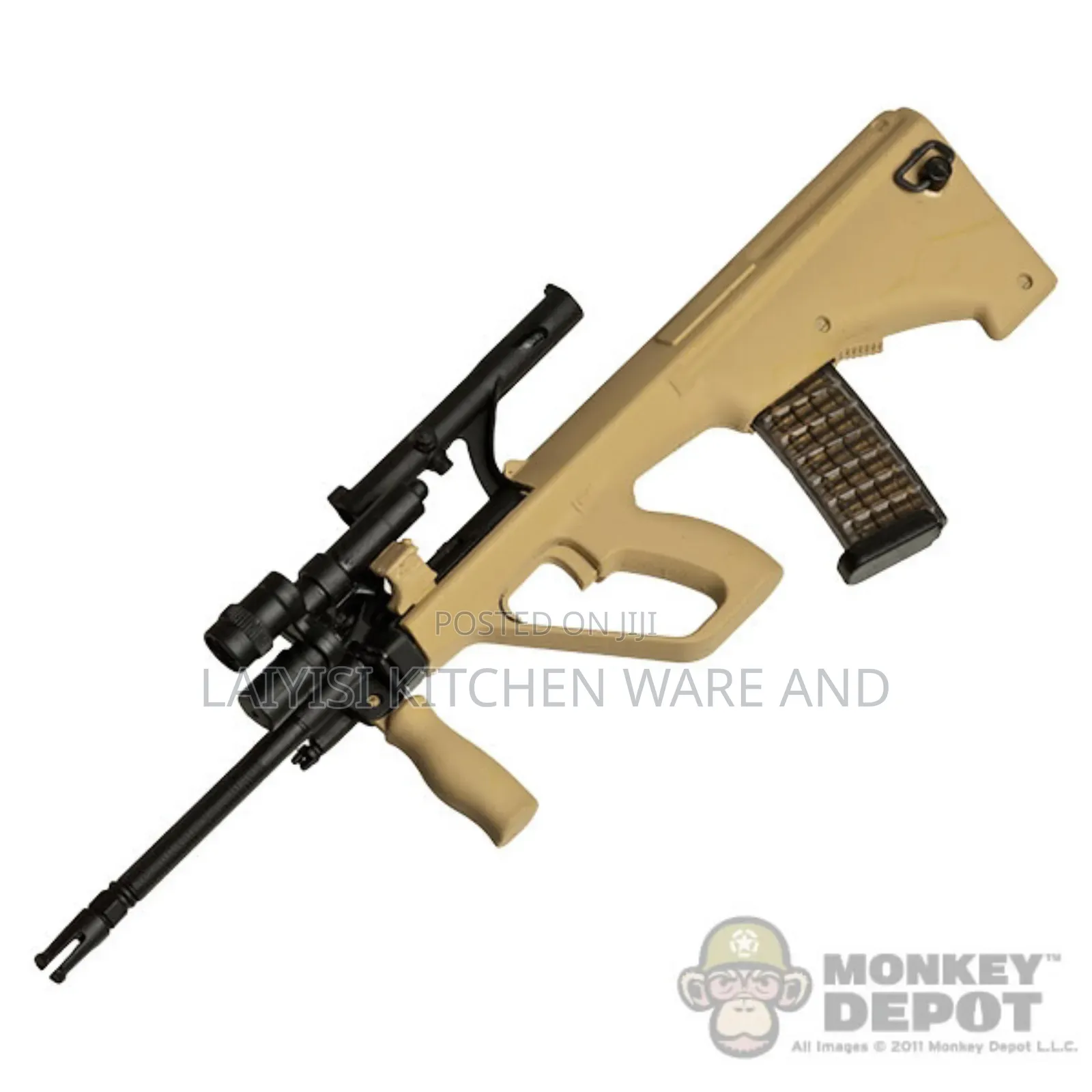 Rechargeable Long Rifle Toy Gun – Realistic Action Play