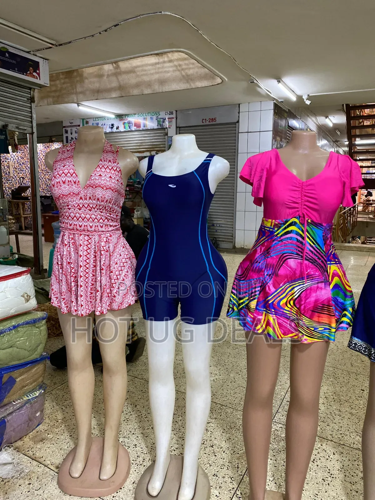 Adult Ladies Swimming Costume Swimwear (12 To 30 Yrs) - Prints Vary