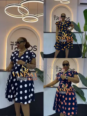 Round Dotted Dresses