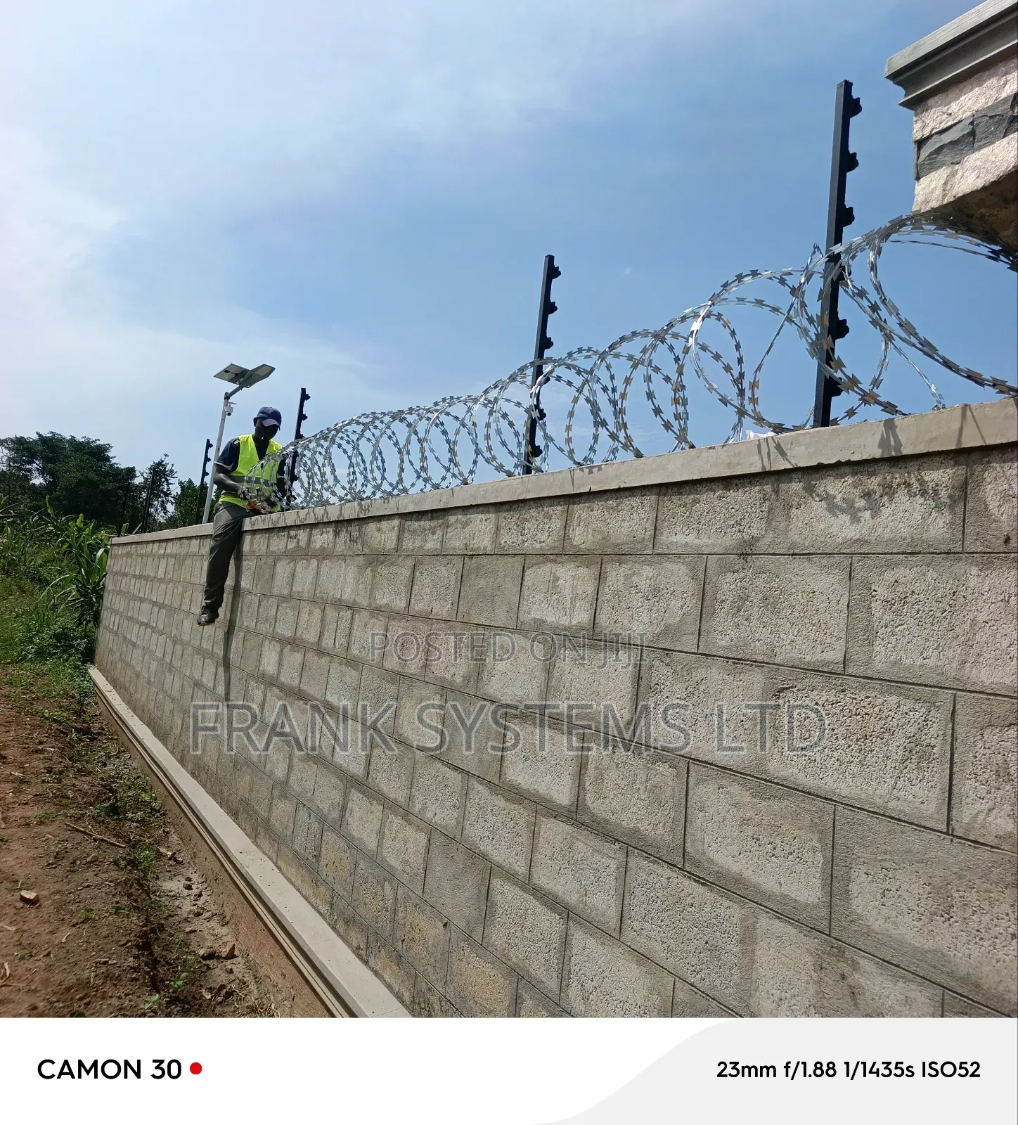 Electrical Fencing in Uganda