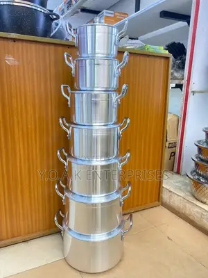Aluminum Saucepans 7pcs